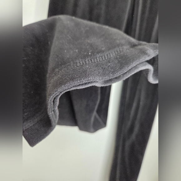 Ed Hardy Size M Luxurious BlackVelvet Sweat Pants - Picture 11 of 13